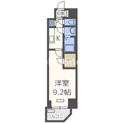 プレサンス江戸堀の物件間取画像